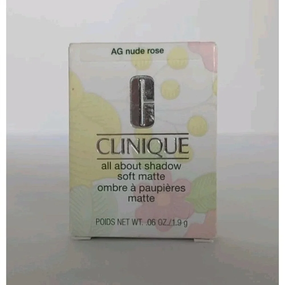 Clinique All About Shadow Soft Matte AG Nude Rose 0.07oz Full Size New Sealed